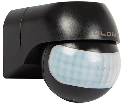 Senzor lëvizjeje PIR Blow për mur, 180°, 800W, i zi