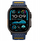 Rrip ore Spigen Athlex Air për Apple Watch 6 7 8 9 10 SE Ultra, tekstil, i zi
