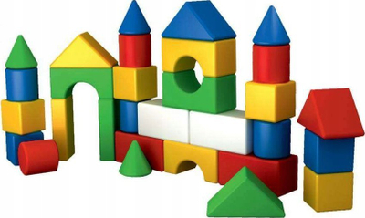 Set blloqesh ndërtimi Technok 2605, 28 copa, shumëngjyrësh
