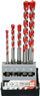 Set sfurqesh universale Yato YT-44789, 4-10 mm, bisht hex 1/4", 5 copë