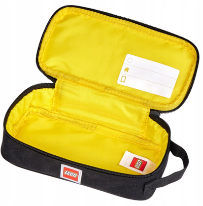 Kuti lapsash LEGO Bricks Pencil Box 10052-2511, poliester, e zezë