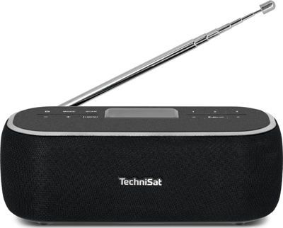 Radio portabël TechniSat DIGITRADIO BT 1, DAB+ FM, Bluetooth, e zezë