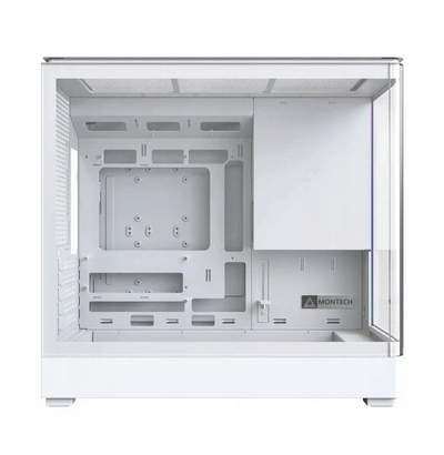Куќиште PC Montech KING 15, MicroATX Tower, бело