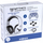 Set aksesorësh gaming Konix Mythics PS 400 për PS5, kas me mikrofon, bardh e zi