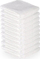 Peshqir mikrofibër Activeshop, 73 x 40 cm, set 10 copë, i bardhë