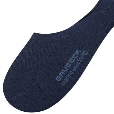 Çorape të ulëta Brubeck Merino Wool Low Socks Unisex, lesh Merino, madhësia 35-37, gri