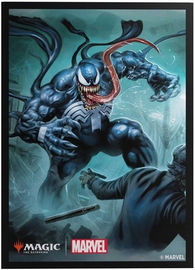 Mbrojtëse letrash Gamegenic Magic The Gathering Spider Man Venom, 105 copë, mat me teksturë, shumëngjyrëshe