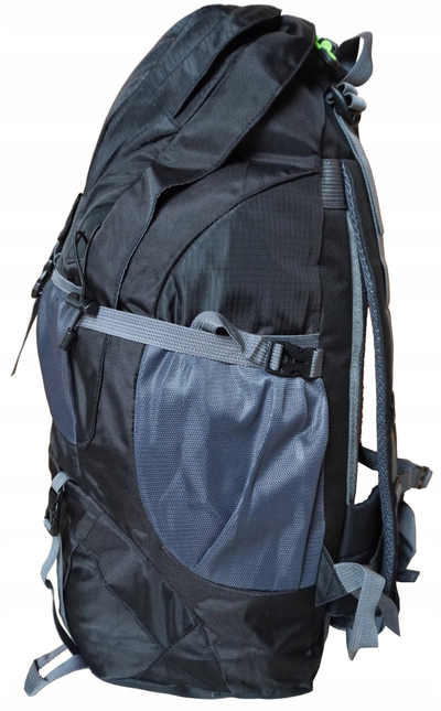 Планинарски ранец Kubisport Mountains 50L, унисекс, црн
