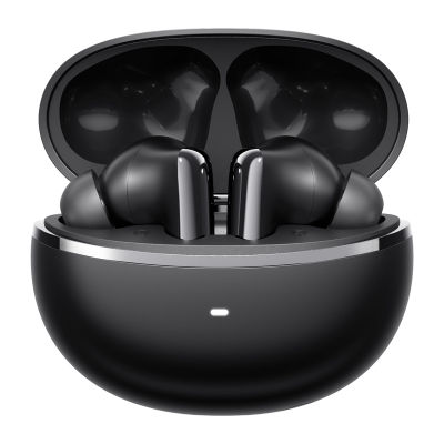 Kufje wireless QCY MeloBuds N70, Adaptive ANC, Bluetooth, të zeza