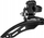 Преден менувач за велосипед Shimano Tourney FDTZ510, 6 брзини MTB, стега 31.8 mm, црно сребрена