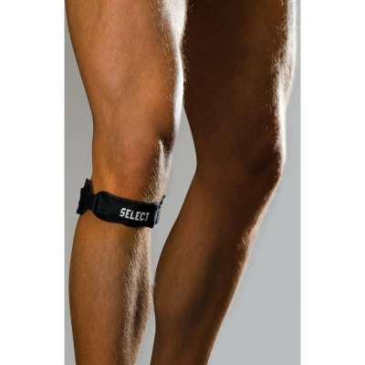 Bandë për gju SELECT 357 Patella Support, neopren, e rregullueshme, e zezë