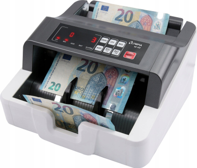 Makinë për numërim lekësh Olympia 947730887, 1000 copë në minutë, kontroll UV MG, gri