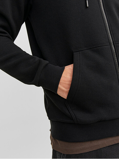 Triko Jack&Jones JJEBRADLEY Relaxed Fit 12249342 Black