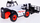 Lodër telehandler Bburago Bobcat T40.180SLP, maket 1:50, metal die-cast, bardh e zezë