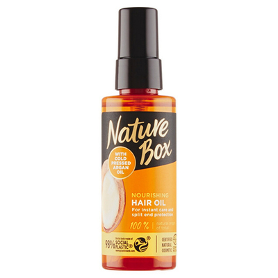 Vaj për flokë Nature Box Argan Oil, 70 ml