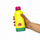 Shishe çeliku FLUO Bottle 0.5L, 500 ml, çelik inox, shumëngjyrëshe