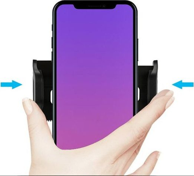 Mbajtëse telefoni OEM Telescopic, krah teleskopik, rrotullim 360°, e zezë
