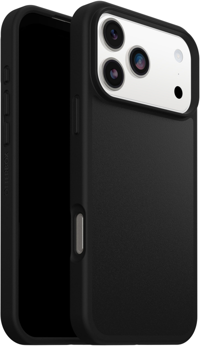 Mbulesë telefoni OtterBox React për iPhone 17 Pro Max, kompatibile MagSafe, e zezë