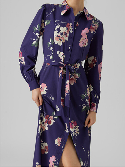 Fustan Vero Moda VMSHILAH Regular Fit 10294989 Astral Aura