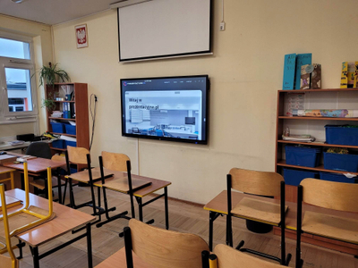 Monitor interaktiv Avtek TouchScreen 8 Mate 86, 86", 4K UHD, Android 13, i zi