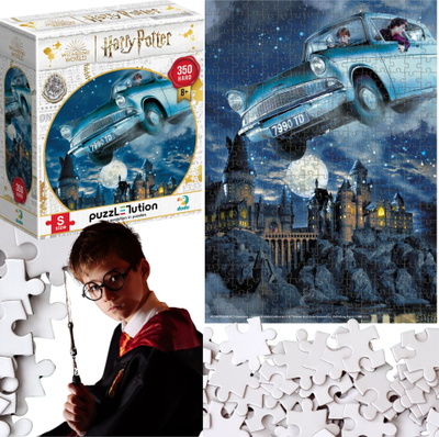 Puzzle DODO Harry Potter Wizarding World Ford Anglia, 350 pjesë, shumëngjyrëshe