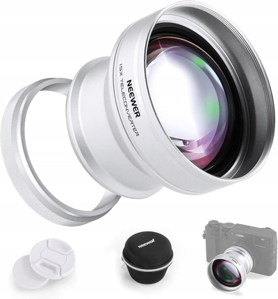 Telekonvertor Neewer LS 61, 1.5x, 49mm, për Fujifilm X100 X100V X100VI