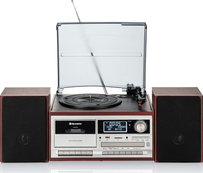 Mikrosistem muzikor Roadstar HIF-8892B+BT, Bluetooth, CD USB SD PLL, kafe