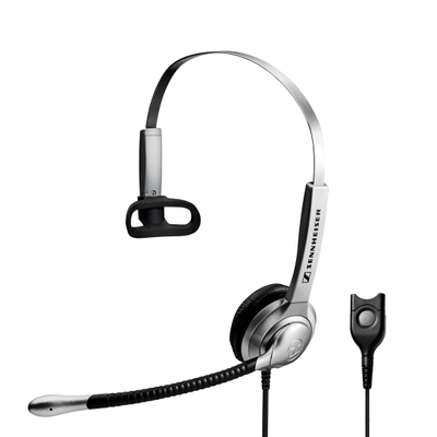 Kufje me mikro Sennheiser SH 335, njëanëshe 2 në 1, me kabllo, të zeza