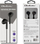 Kufje Qoltec 50833 in ear, me mikrofon, 3.5 mm, të zeza