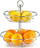 Etagere për fruta Zeller, 26 x 29 cm, metal, e bardhë