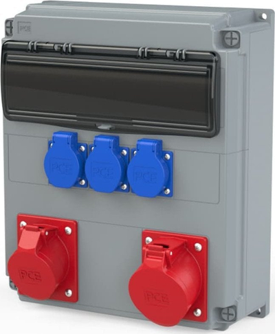 Panel shpërndarës PCE Opole, fiks, IP54, plastikë ABS