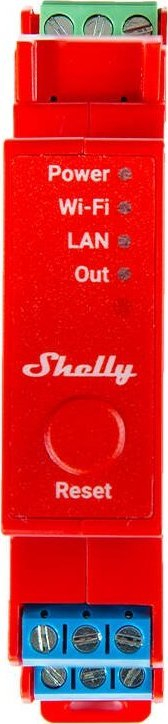Rele inteligjente Shelly Pro 1PM, 1 kanal, 16A, WiFi LAN Bluetooth