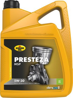 Vaj motori Kroon Oil Presteza MSP+ 5W30, pjesërisht sintetik, 5L