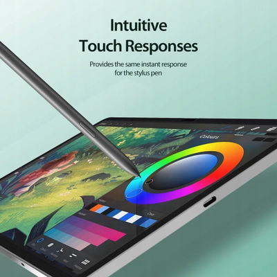 Mbrojtës ekrani Dux Ducis për Galaxy Tab S9 FE Plus, efekt letre, i zi
