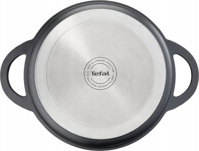 Tigan servirje Tefal Trattoria, 28 cm, alumini i derdhur, i zi