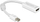 Адаптер Mini DisplayPort во HDMI DeLOCK, 18cm, Full HD, бел