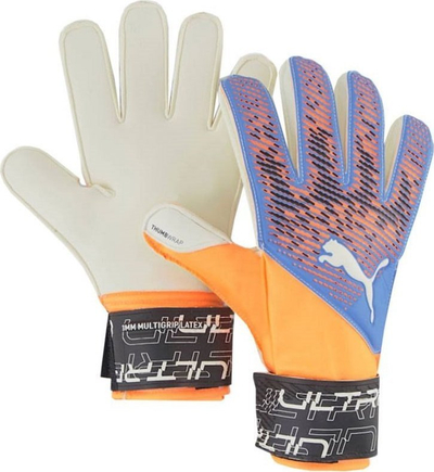 Doreza portjeri Puma Ultra Grip 3 RC, latex 3mm, për të rritur, portokalli me blu