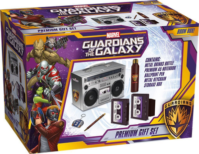 Сет подарок Marvel Guardians of the Galaxy Starlord Boom Box, премиум, шарен