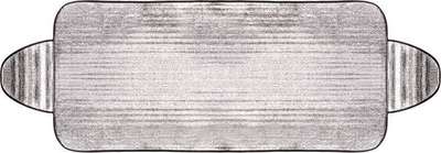 Mbulesë xhami përpara, universale, 200x70cm, reflektuese, argjendtë