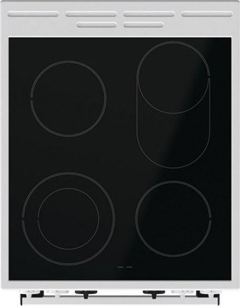 Shporet elektrik Gorenje GECS5C70WA, xham qeramik, 70L, i bardhë