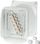 Kuti derivacioni Hensel DK 2525 GZ, 255x205x112mm, IP66, gri e hapur