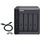 Kuti zgjeruese magazinimi QNAP TR-004, 4 slote HDD SSD 2.5 3.5", USB 3.2, e zezë