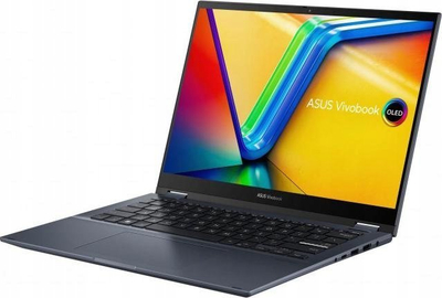 Laptop Asus Vivobook S14 Flip OLED TN3402YA-KN052W, 14", AMD Ryzen 5-7530U, 16GB RAM, 1TB SSD