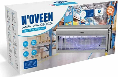Lampë insektesh Noveen IKN1030 Professional, UVA, për 100m², inox