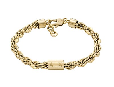 Byzylyk për meshkuj Armani Exchange AXG0124710, i artë