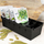 Organizues kuzhine Vilde për qese erëzash, 30x13x8 cm, i zi
