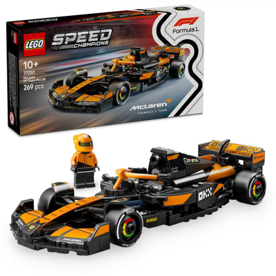Set LEGO McLaren F1 Team MCL38 Race Car, model ndërtimi, 10+
