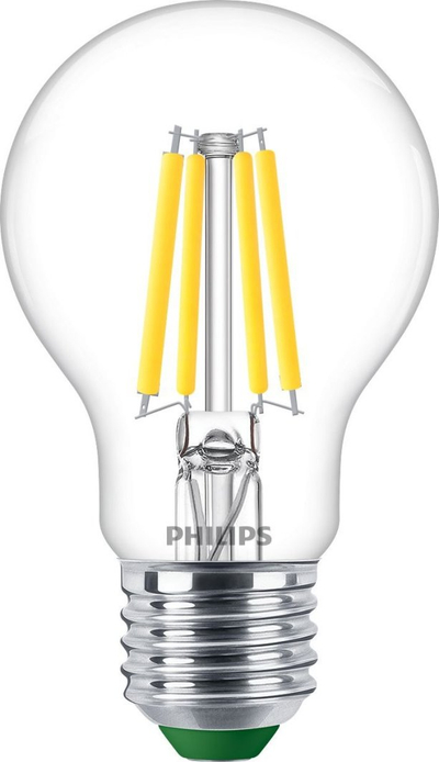 Llambë LED Philips A60 E27, 2.3W 485lm, 4000K, transparente