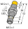 Senzor induktiv TURCK NI8-M12-AP6X-H1141, M12, 8mm, 10-30V DC