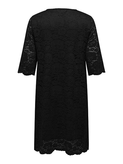 Fustan për femra Only Carmakoma Carsummer Regular Fit, i zi